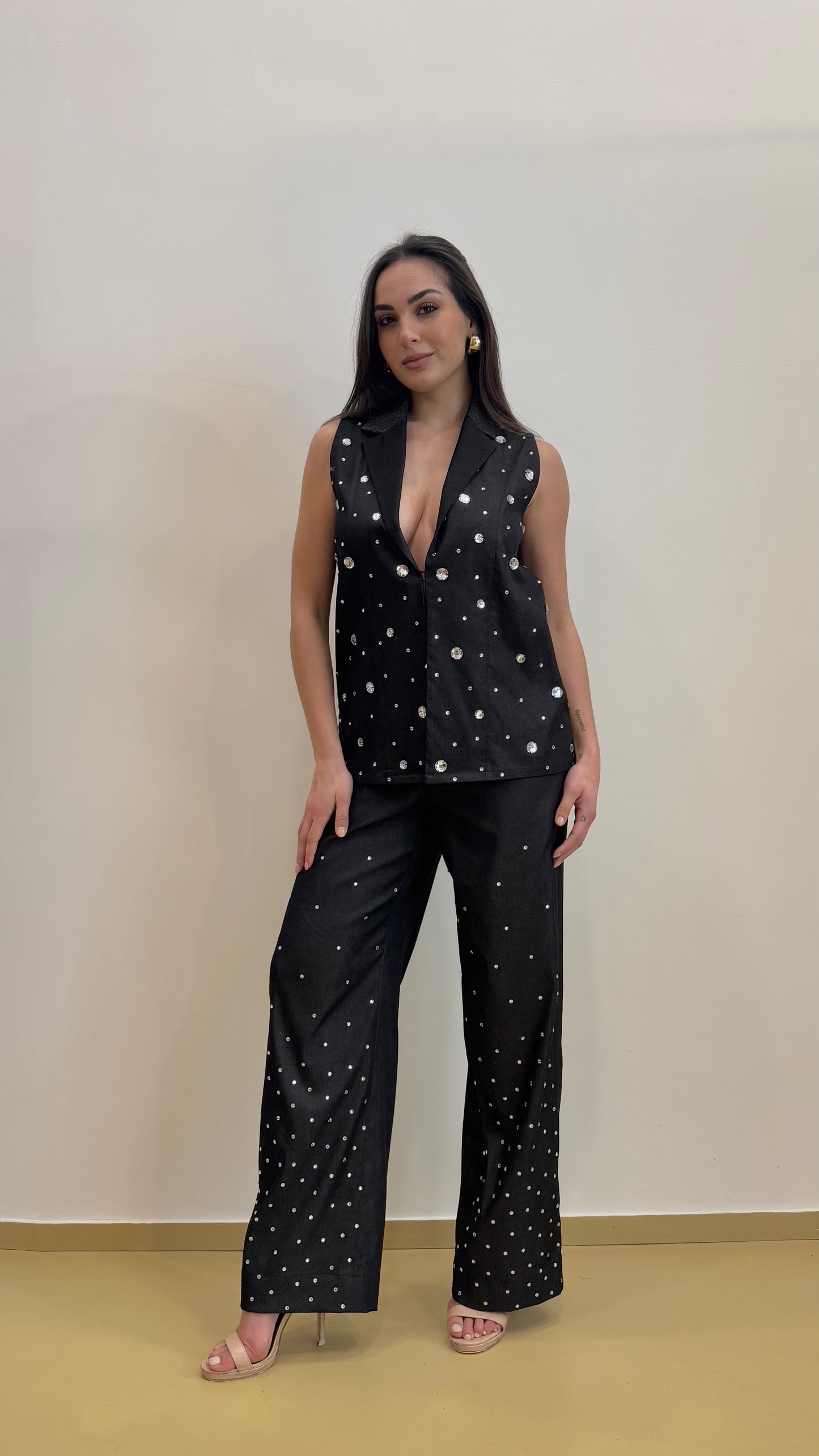 Completo costellazione in denim