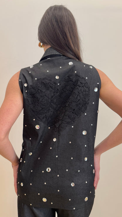 Completo costellazione in denim