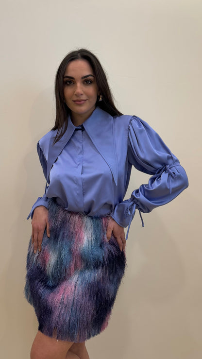 Minigonna con frange